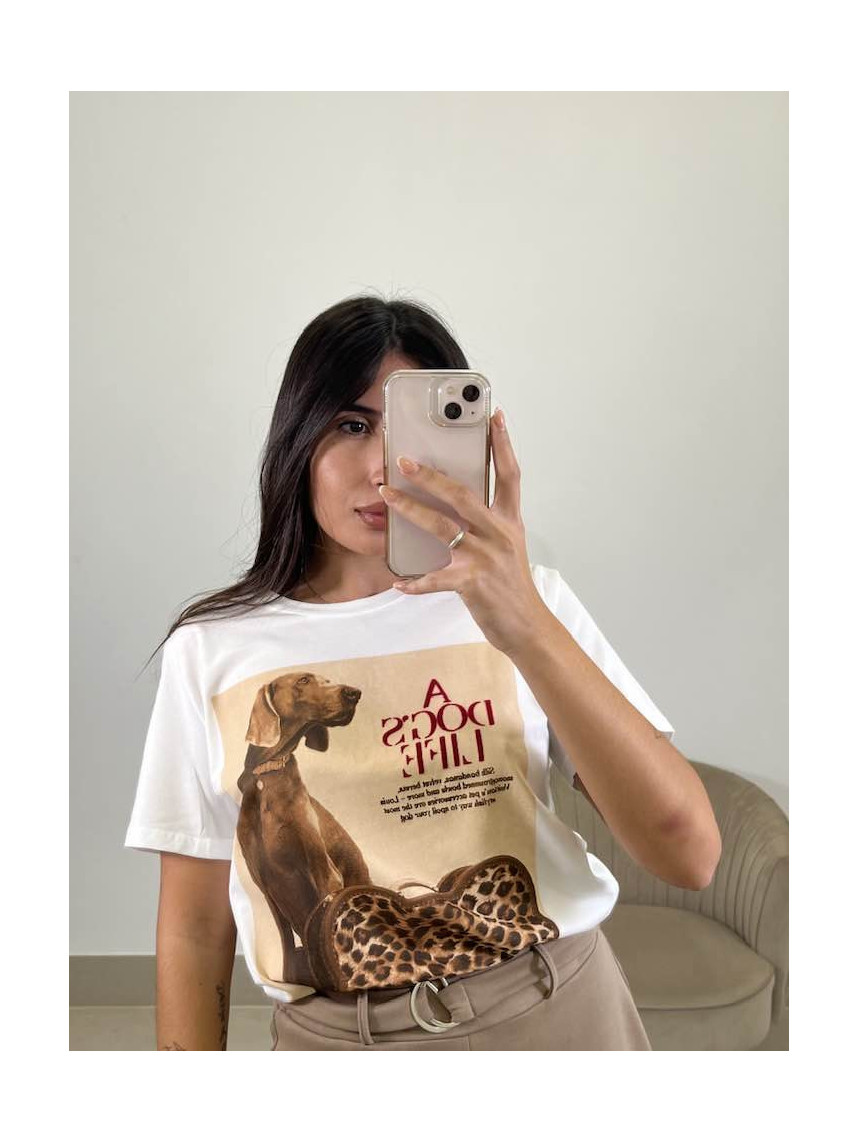 Camiseta a dog life