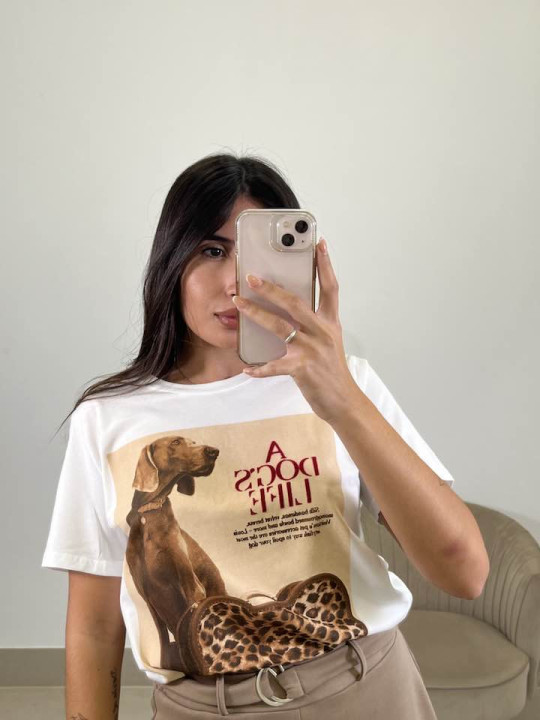 Camiseta a dog life Camiseta a dog life
