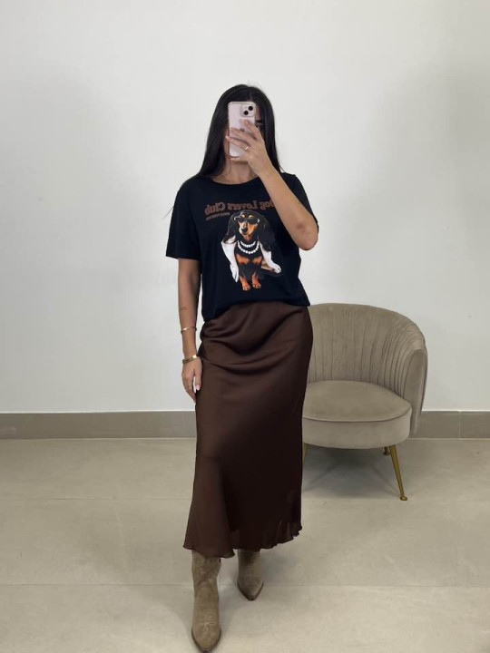 Camiseta dog lovess club negra Camiseta dog lovess club negra