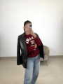 blazer polipiel negra blazer polipiel negra