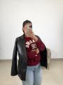 Sudadera Charme de Paris tinto Sudadera Charme de Paris tinto