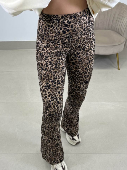 Legging termico leopardo modelo 2