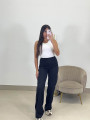 Pantalon basico elastico negro Pantalon basico elastico negro