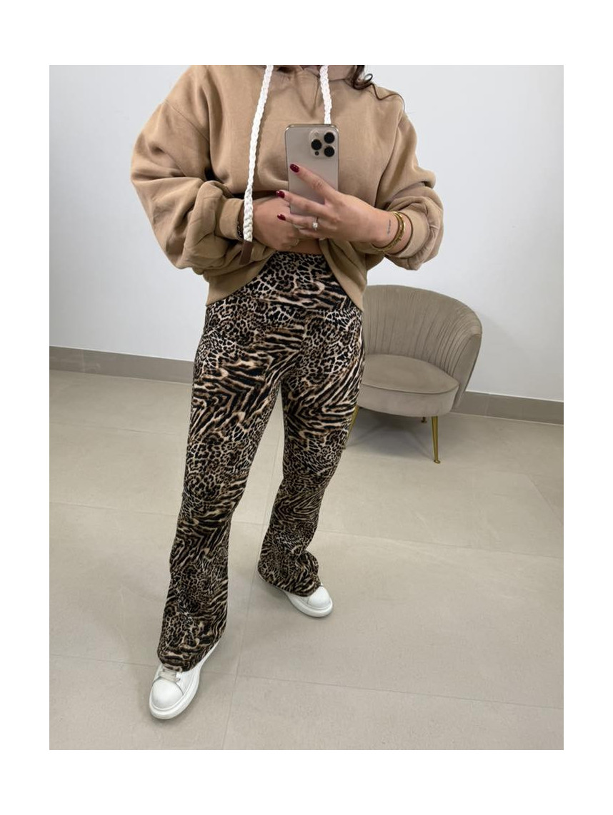 Legging termico leopardo modelo 3