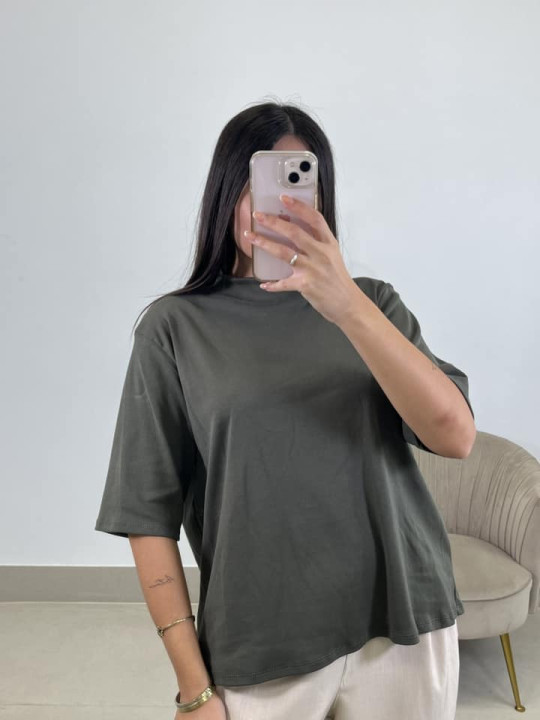 Camiseta oversize verde Camiseta oversize verde