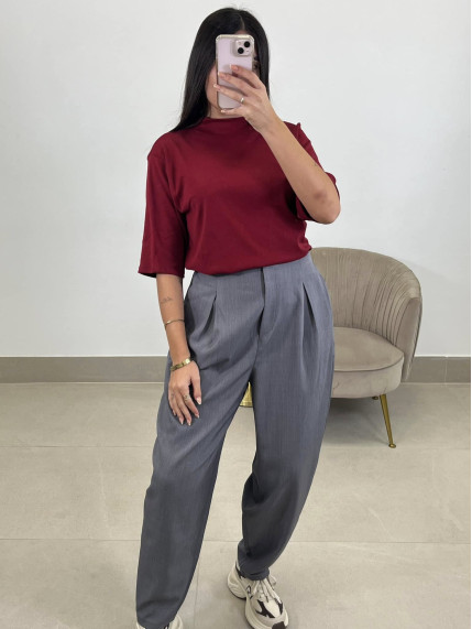 Camiseta oversize roja