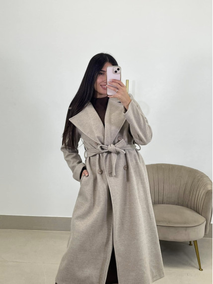 Abrigo paris taupe