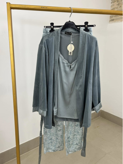 Pijama tres piezas cashemir