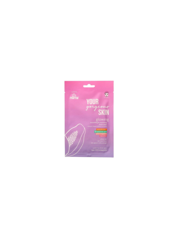 GLOWING - SMOOTHING AND NOURISHING SHEET MASK GLOWING - SMOOTHING AND NOURISHING SHEET MASK