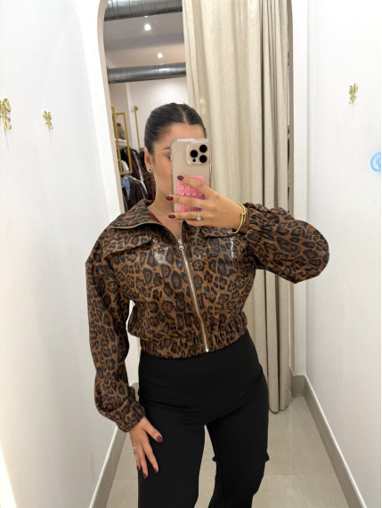 Bomber leopardo