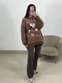 Sudadera Ricecake oisis Mickey marron Sudadera Ricecake oisis Mickey marron