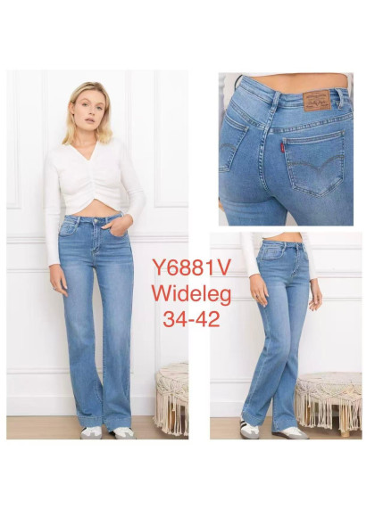 VAQUERO WIDE LEG CLARO