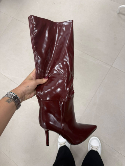Bota alta Roma tinto