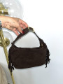 Bolso fleco lateral chocolate Bolso fleco lateral chocolate