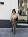 Blusa volante beige Blusa volante beige