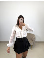 Blusa volante blanca Blusa volante blanca