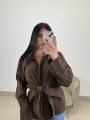 Blusa nudo marron Blusa nudo marron