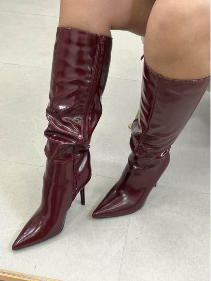 Bota alta Roma tinto