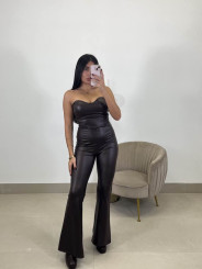 mono polipiel samantha marron