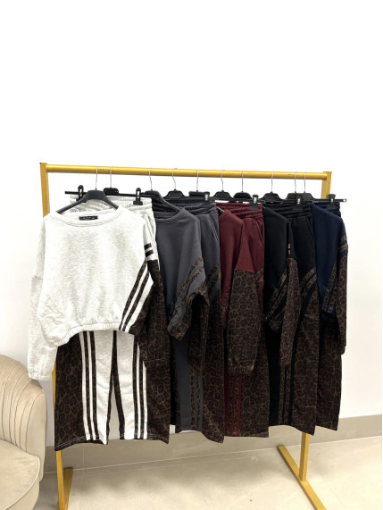Conjunto combinado leopardo