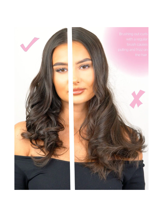 Smoothing Curl Comb peine para cabello ondulado y rizado