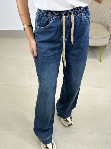 Vaquero fluido cordon ajustable