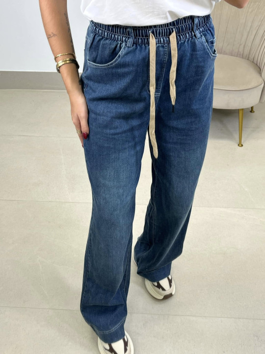 Vaquero fluido cordon ajustable