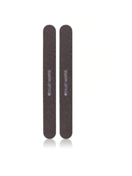 Brushworks Professional Nail Files x2