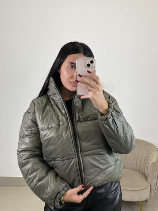 Anorak corto verde