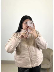 Anorak corto beige