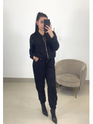 Total look isabel negro