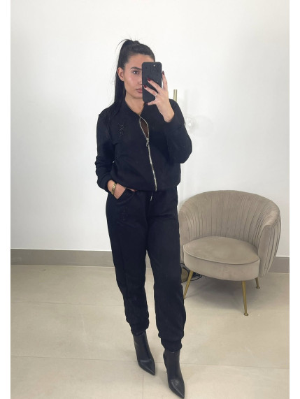 Total look isabel negro