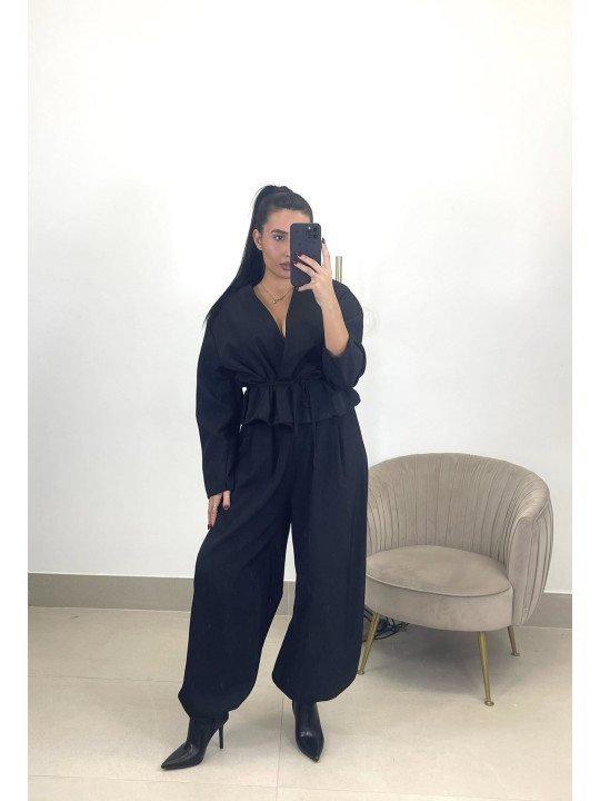 Total look Kimono negro
