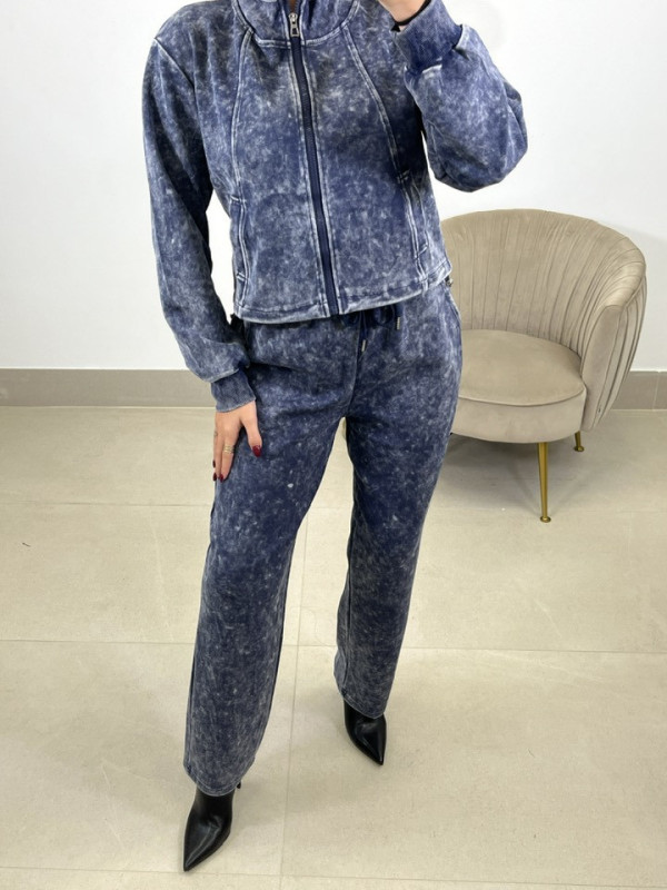 Conjunto desgastado Maria azul