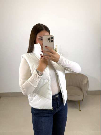 CHALECO ANORAK BLANCO