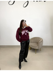 Sudadera combinada brooklyn