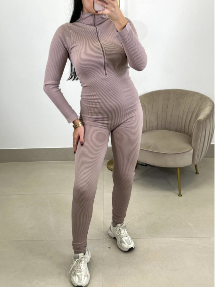 mono canale rosa empolvado