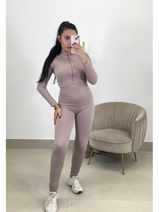 mono canale rosa empolvado