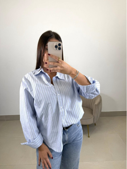 Camisa oxford doble raya