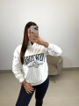sudadera new york blanca