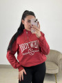 sudadera new york roja