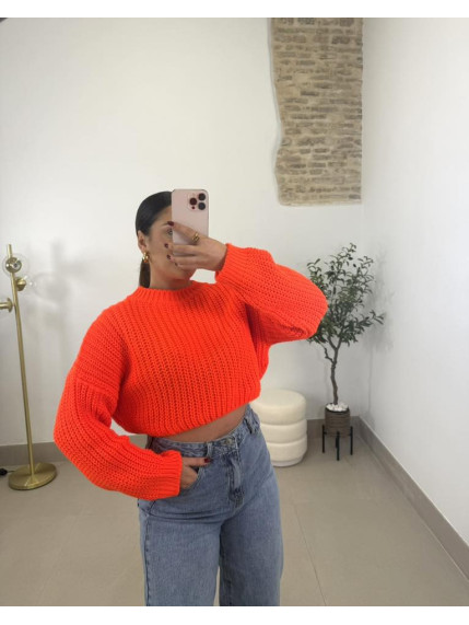 jersey crop naranja