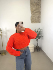 jersey crop naranja