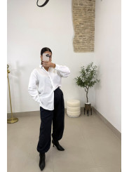 Camisa oxford blanca