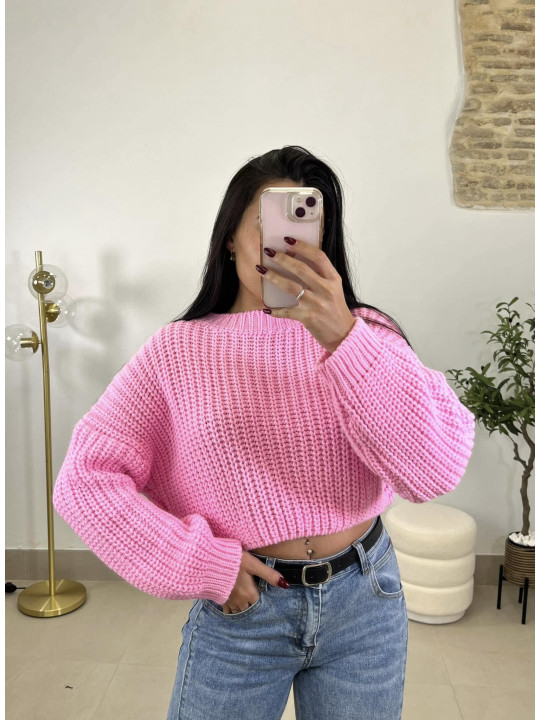 jersey crop rosa