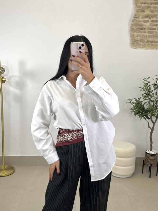 pantalon balloon pinzas rayas diplomaticas negro