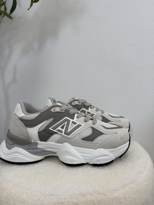 ZAPATILLAS N GRIS CLARO/GRIS OSCURO