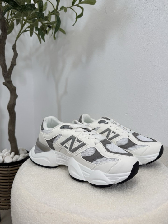ZAPATILLAS N BLANCA/GRIS