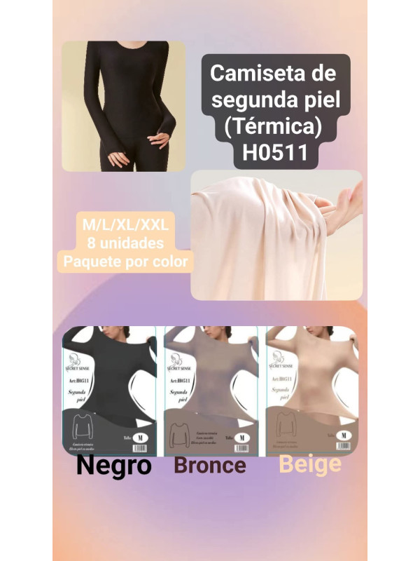 Camiseta segunda piel