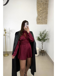 Vestido|Mono Amanda tinto